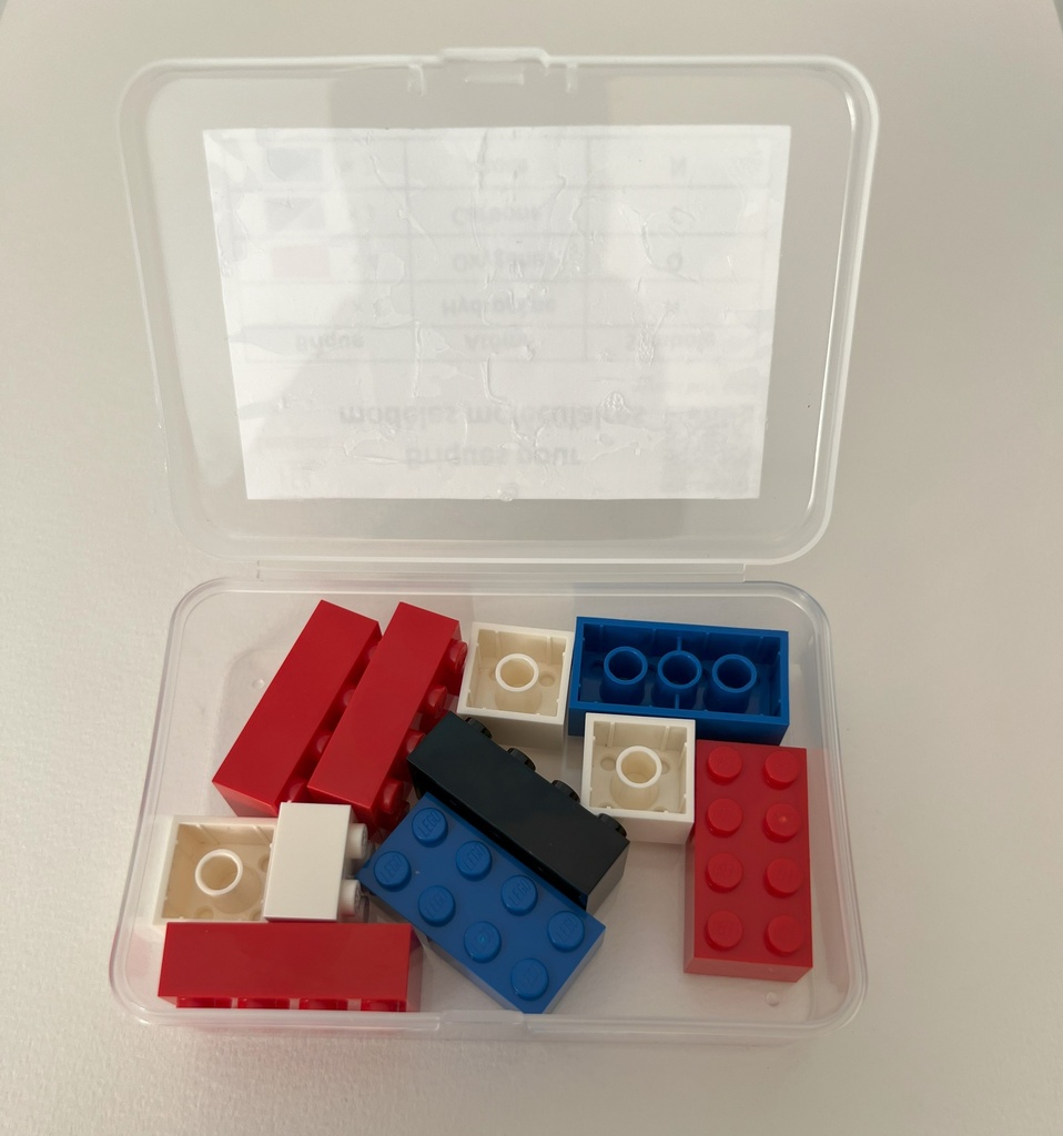 Kit 11 briques-atomes pour modèles moléculaires