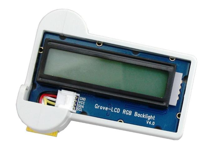 Actionneur Plug'Uino - Module afficheur LCD 16 x 2 caractères couleur