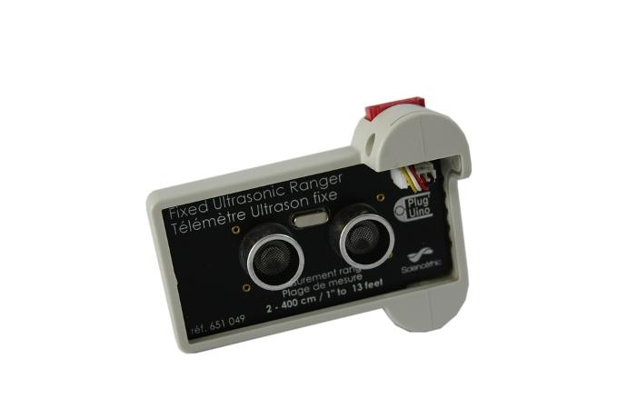 Capteur Plug'Uino -  Télémètre à ultrasons fixe