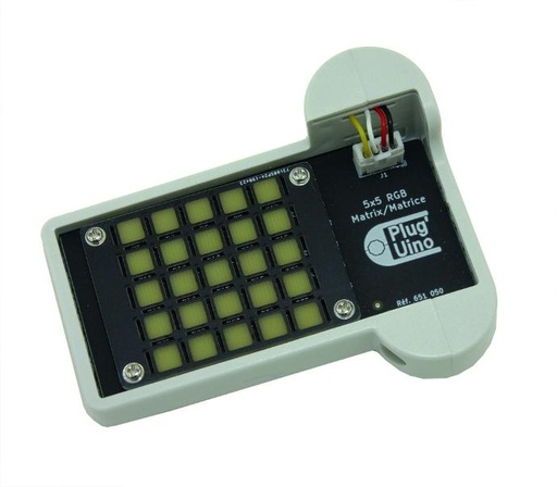 [T651050-S03050] Actionneur Plug'Uino - Module matrice LED RGB 5x5